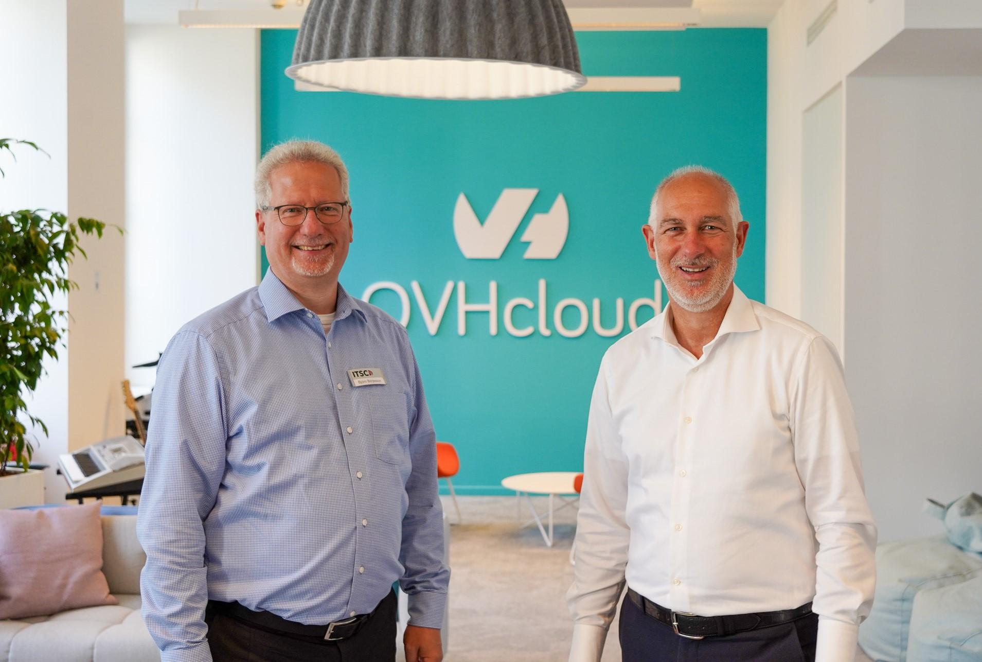 Björn Börjesson ITSC und Falk Weinreich von OVHcloud