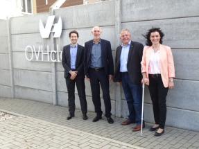 OVHcloud Besuch Klaus-Peter Willsch Rechenzentrum